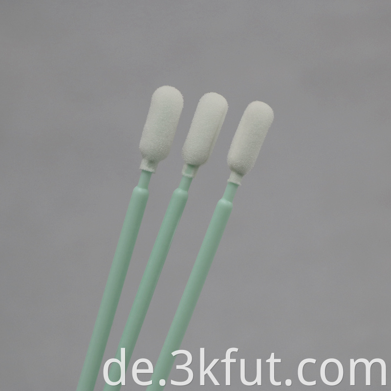 165mm Long foam swabs